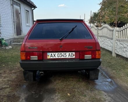 Красный ВАЗ 2109, объемом двигателя 1.5 л и пробегом 80 тыс. км за 1100 $, фото 3 на Automoto.ua