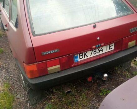 Красный ВАЗ 2109, объемом двигателя 1.29 л и пробегом 100 тыс. км за 800 $, фото 3 на Automoto.ua