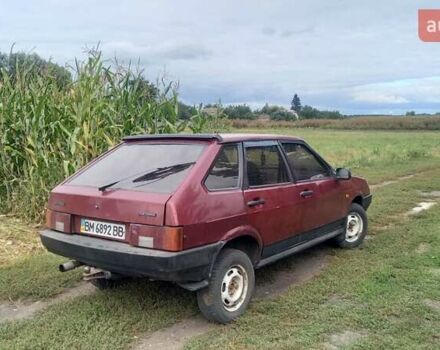 ВАЗ 2109 1991 в Сумах на Automoto.ua Красный ВАЗ 2109, объемом двигателя 1.3 л и пробегом 150 тыс. км за 1090 $, фото 5 на Automoto.ua