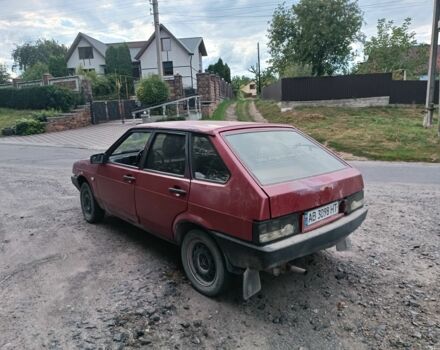 Красный ВАЗ 2109, объемом двигателя 1.1 л и пробегом 150 тыс. км за 450 $, фото 1 на Automoto.ua