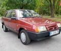 Красный ВАЗ 2109, объемом двигателя 1.3 л и пробегом 168 тыс. км за 2200 $, фото 1 на Automoto.ua