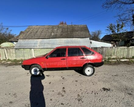Красный ВАЗ 2109, объемом двигателя 1.5 л и пробегом 200 тыс. км за 850 $, фото 3 на Automoto.ua
