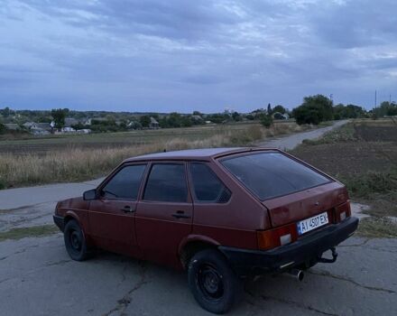 Червоний ВАЗ 2109, об'ємом двигуна 1.5 л та пробігом 90 тис. км за 800 $, фото 3 на Automoto.ua