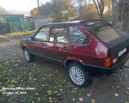 Красный ВАЗ 2109, объемом двигателя 1.3 л и пробегом 450 тыс. км за 1542 $, фото 3 на Automoto.ua