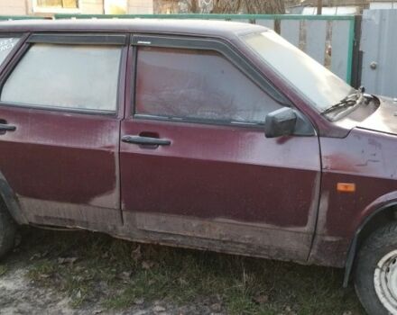 Красный ВАЗ 2109, объемом двигателя 1.5 л и пробегом 86 тыс. км за 403 $, фото 2 на Automoto.ua