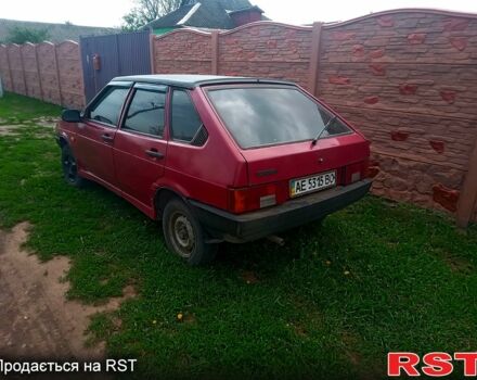 Красный ВАЗ 2109, объемом двигателя 1.5 л и пробегом 123 тыс. км за 500 $, фото 2 на Automoto.ua