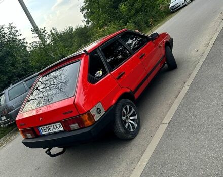 Червоний ВАЗ 2109, об'ємом двигуна 1.3 л та пробігом 113 тис. км за 1500 $, фото 2 на Automoto.ua
