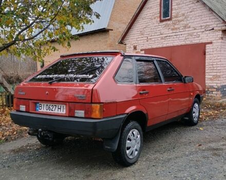 Красный ВАЗ 2109, объемом двигателя 1.3 л и пробегом 252 тыс. км за 1220 $, фото 7 на Automoto.ua