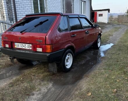 Красный ВАЗ 2109, объемом двигателя 1.5 л и пробегом 80 тыс. км за 1100 $, фото 4 на Automoto.ua