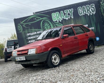 Красный ВАЗ 2109, объемом двигателя 1.3 л и пробегом 230 тыс. км за 550 $, фото 2 на Automoto.ua