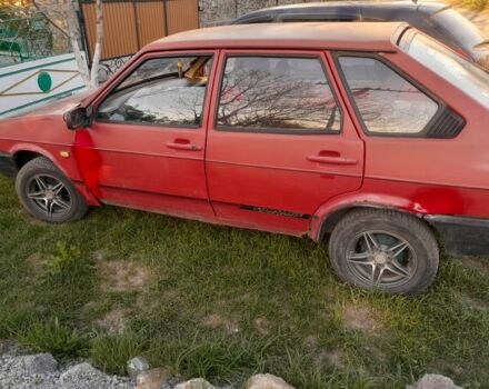 Красный ВАЗ 2109, объемом двигателя 1.3 л и пробегом 150 тыс. км за 600 $, фото 3 на Automoto.ua