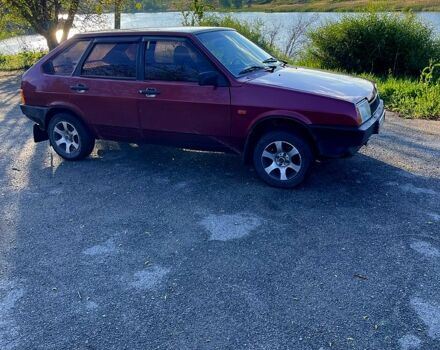 Красный ВАЗ 2109, объемом двигателя 1.5 л и пробегом 199 тыс. км за 1200 $, фото 2 на Automoto.ua