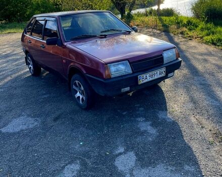 Красный ВАЗ 2109, объемом двигателя 1.5 л и пробегом 199 тыс. км за 1200 $, фото 1 на Automoto.ua