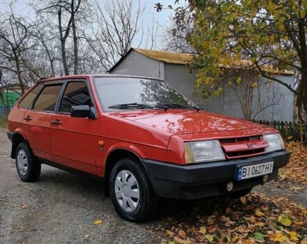 Красный ВАЗ 2109, объемом двигателя 1.3 л и пробегом 252 тыс. км за 1220 $, фото 9 на Automoto.ua