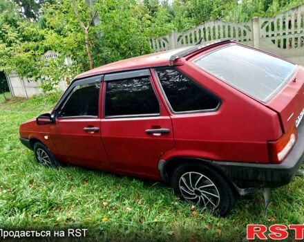 Красный ВАЗ 2109, объемом двигателя 1.5 л и пробегом 42 тыс. км за 700 $, фото 1 на Automoto.ua