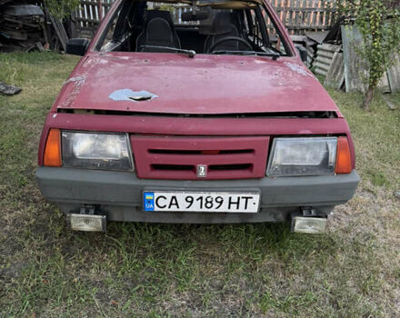 Червоний ВАЗ 2109, об'ємом двигуна 1.1 л та пробігом 106 тис. км за 550 $, фото 1 на Automoto.ua