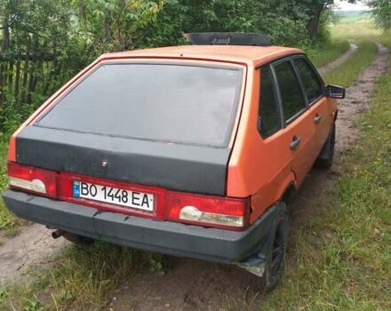 ВАЗ 2109 1991 в Хмельницком на Automoto.ua Красный ВАЗ 2109, объемом двигателя 1.29 л и пробегом 300 тыс. км за 700 $, фото 4 на Automoto.ua
