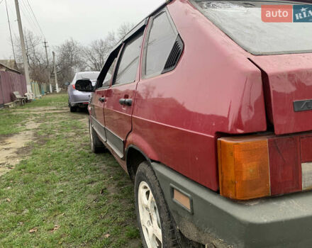 Красный ВАЗ 2109, объемом двигателя 1.5 л и пробегом 200 тыс. км за 1200 $, фото 6 на Automoto.ua
