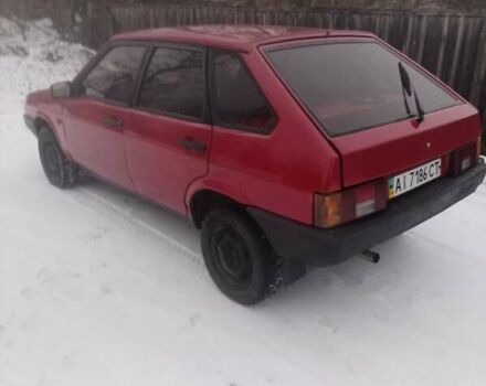 Красный ВАЗ 2109, объемом двигателя 1.29 л и пробегом 200 тыс. км за 1100 $, фото 2 на Automoto.ua