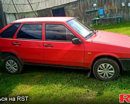 Красный ВАЗ 2109, объемом двигателя 1.3 л и пробегом 73 тыс. км за 850 $, фото 2 на Automoto.ua
