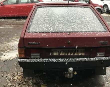 Красный ВАЗ 2109, объемом двигателя 1.3 л и пробегом 150 тыс. км за 761 $, фото 3 на Automoto.ua