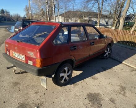 Красный ВАЗ 2109, объемом двигателя 1.1 л и пробегом 250 тыс. км за 850 $, фото 1 на Automoto.ua