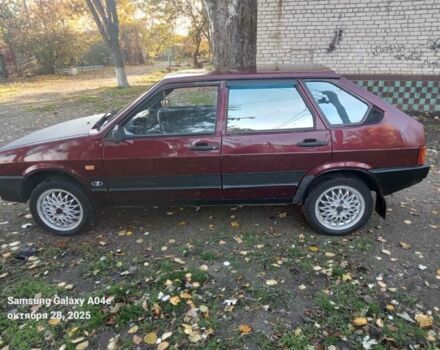Красный ВАЗ 2109, объемом двигателя 1.3 л и пробегом 450 тыс. км за 1542 $, фото 1 на Automoto.ua