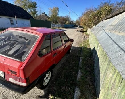 Красный ВАЗ 2109, объемом двигателя 1.5 л и пробегом 200 тыс. км за 850 $, фото 4 на Automoto.ua