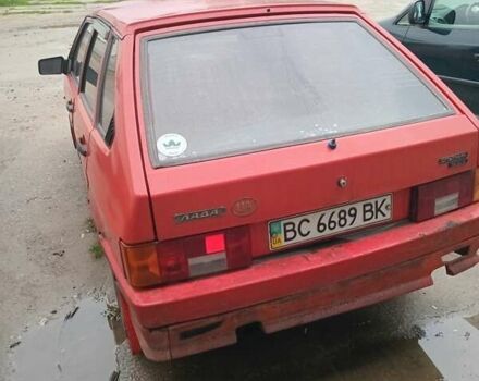 Красный ВАЗ 2109, объемом двигателя 1.5 л и пробегом 100 тыс. км за 550 $, фото 5 на Automoto.ua