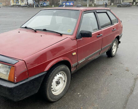 Красный ВАЗ 2109, объемом двигателя 1.5 л и пробегом 70 тыс. км за 750 $, фото 2 на Automoto.ua