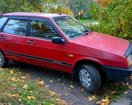 Красный ВАЗ 2109, объемом двигателя 1.3 л и пробегом 414 тыс. км за 1200 $, фото 3 на Automoto.ua