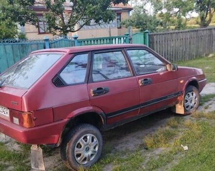 Красный ВАЗ 2109, объемом двигателя 1.5 л и пробегом 100 тыс. км за 950 $, фото 6 на Automoto.ua
