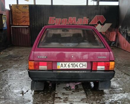 Красный ВАЗ 2109, объемом двигателя 1.5 л и пробегом 84 тыс. км за 1107 $, фото 1 на Automoto.ua