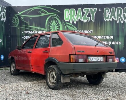 Красный ВАЗ 2109, объемом двигателя 1.3 л и пробегом 230 тыс. км за 550 $, фото 7 на Automoto.ua