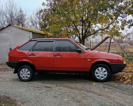 Красный ВАЗ 2109, объемом двигателя 1.3 л и пробегом 252 тыс. км за 1220 $, фото 10 на Automoto.ua