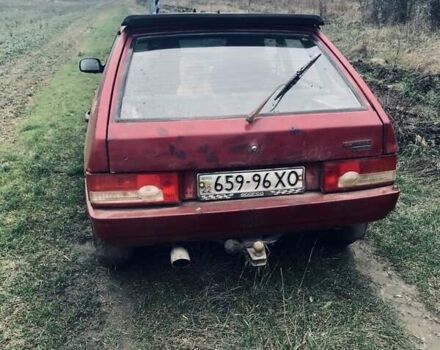 Красный ВАЗ 2109, объемом двигателя 1.1 л и пробегом 120 тыс. км за 600 $, фото 5 на Automoto.ua
