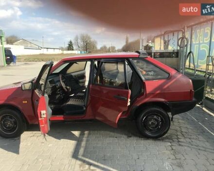 Красный ВАЗ 2109, объемом двигателя 1.3 л и пробегом 220 тыс. км за 1000 $, фото 5 на Automoto.ua