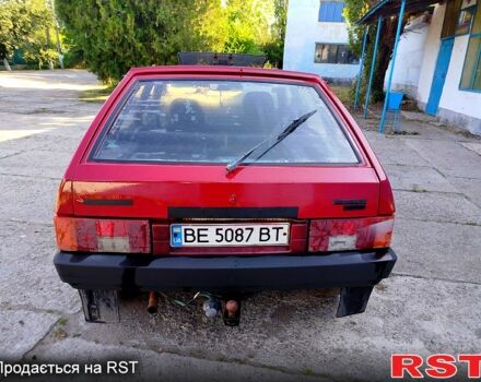 Красный ВАЗ 2109, объемом двигателя 1.3 л и пробегом 90 тыс. км за 930 $, фото 3 на Automoto.ua