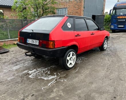 Червоний ВАЗ 2109, об'ємом двигуна 1.5 л та пробігом 250 тис. км за 900 $, фото 1 на Automoto.ua