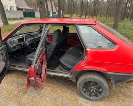 Красный ВАЗ 2109, объемом двигателя 1.1 л и пробегом 82 тыс. км за 550 $, фото 3 на Automoto.ua