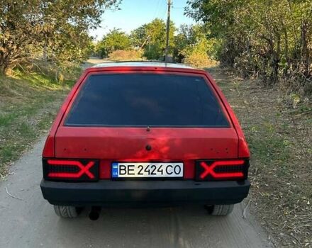 Красный ВАЗ 2109, объемом двигателя 1.5 л и пробегом 1 тыс. км за 1500 $, фото 4 на Automoto.ua