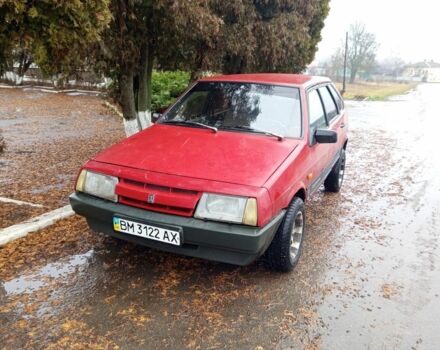 Красный ВАЗ 2109, объемом двигателя 1.5 л и пробегом 150 тыс. км за 946 $, фото 4 на Automoto.ua