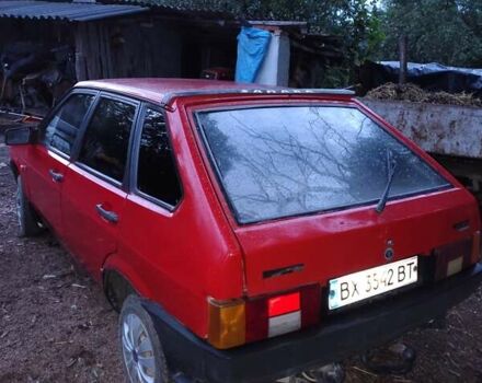 Красный ВАЗ 2109, объемом двигателя 1.3 л и пробегом 111 тыс. км за 850 $, фото 3 на Automoto.ua