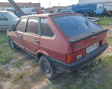 Красный ВАЗ 2109, объемом двигателя 1.3 л и пробегом 18 тыс. км за 474 $, фото 4 на Automoto.ua