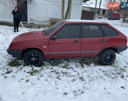 Червоний ВАЗ 2109, об'ємом двигуна 1.5 л та пробігом 134 тис. км за 1450 $, фото 3 на Automoto.ua