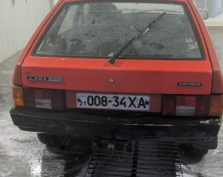 Красный ВАЗ 2109, объемом двигателя 1.5 л и пробегом 320 тыс. км за 1100 $, фото 3 на Automoto.ua