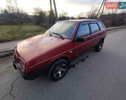 Красный ВАЗ 2109, объемом двигателя 1.29 л и пробегом 200 тыс. км за 900 $, фото 2 на Automoto.ua