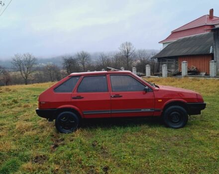 Красный ВАЗ 2109, объемом двигателя 1.5 л и пробегом 230 тыс. км за 700 $, фото 4 на Automoto.ua