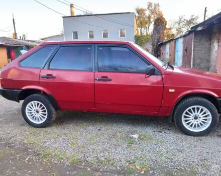 Красный ВАЗ 2109, объемом двигателя 1.3 л и пробегом 60 тыс. км за 1074 $, фото 3 на Automoto.ua