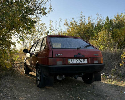 Красный ВАЗ 2109, объемом двигателя 1.5 л и пробегом 353 тыс. км за 1900 $, фото 3 на Automoto.ua